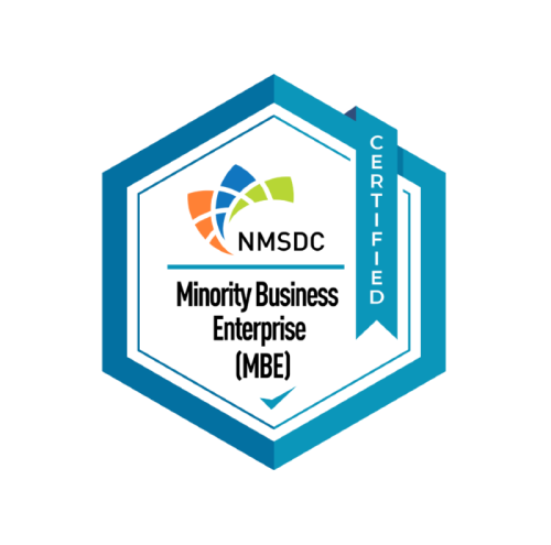 NMSDC Minority Business Enterprise Certified badge logo